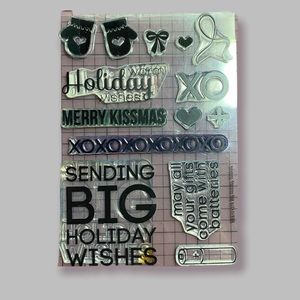 « Big Holiday Wishes » Stamp Set by Simon Says